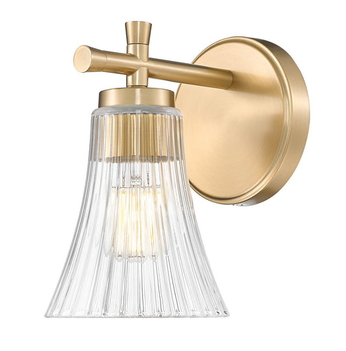 Belle One Light Wall Sconce Modern Gold