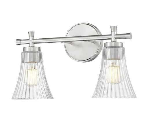 Belle Two Light Vanity Brushed Nickel