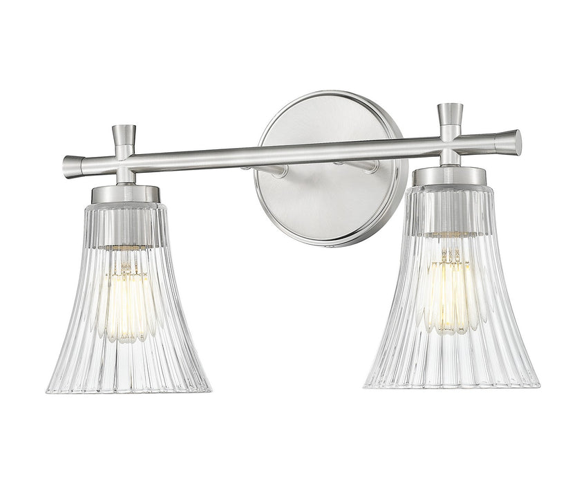Z-Lite - 7519-2V-BN - Two Light Vanity - Belle - Brushed Nickel