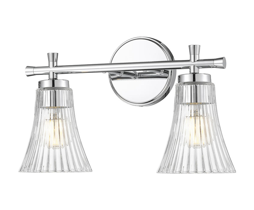 Z-Lite - 7519-2V-CH - Two Light Vanity - Belle - Chrome