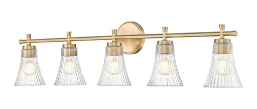 Z-Lite - 7519-5V-MGLD - Five Light Vanity - Belle - Modern Gold