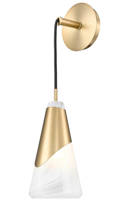 Z-Lite - 828-1S-MGLD - One Light Wall Sconce - Aimie - Modern Gold