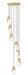 Z-Lite - 828P6-7R-MGLD - Seven Light Chandelier - Aimie - Modern Gold