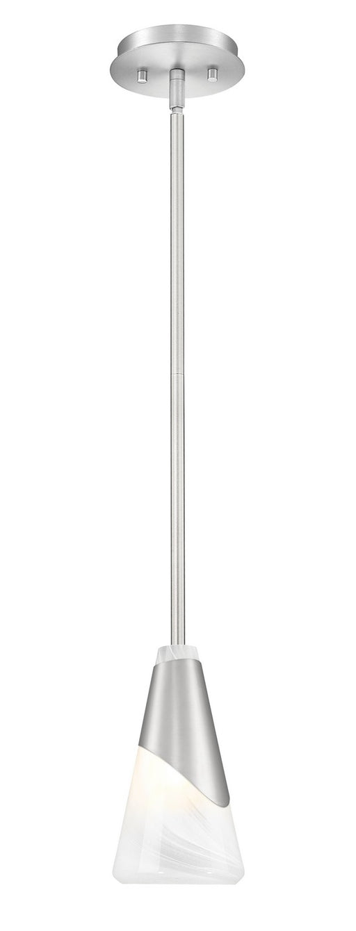 Z-Lite - 828P6-ROD-BN - One Light Pendant - Aimie - Brushed Nickel