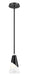 Z-Lite - 828P6-ROD-MB - One Light Pendant - Aimie - Matte Black