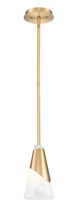 Z-Lite - 828P6-ROD-MGLD - One Light Pendant - Aimie - Modern Gold