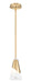 Z-Lite - 828P6-ROD-MGLD - One Light Pendant - Aimie - Modern Gold