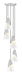 Z-Lite - 828P7-5R-BN - Five Light Chandelier - Aimie - Brushed Nickel
