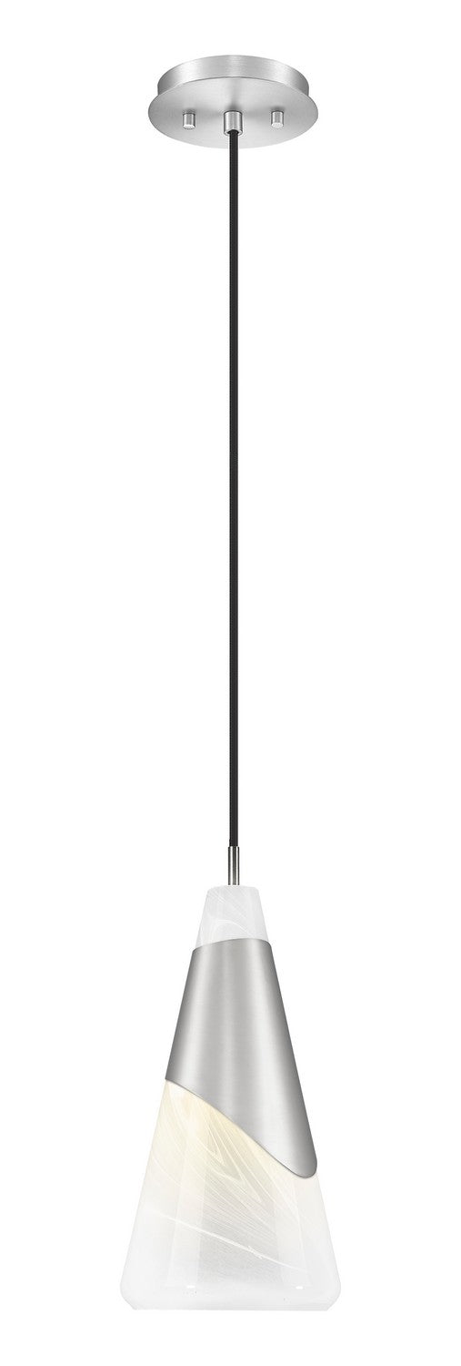 Z-Lite - 828P7-BN - One Light Pendant - Aimie - Brushed Nickel