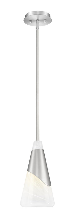 Z-Lite - 828P7-ROD-BN - One Light Pendant - Aimie - Brushed Nickel