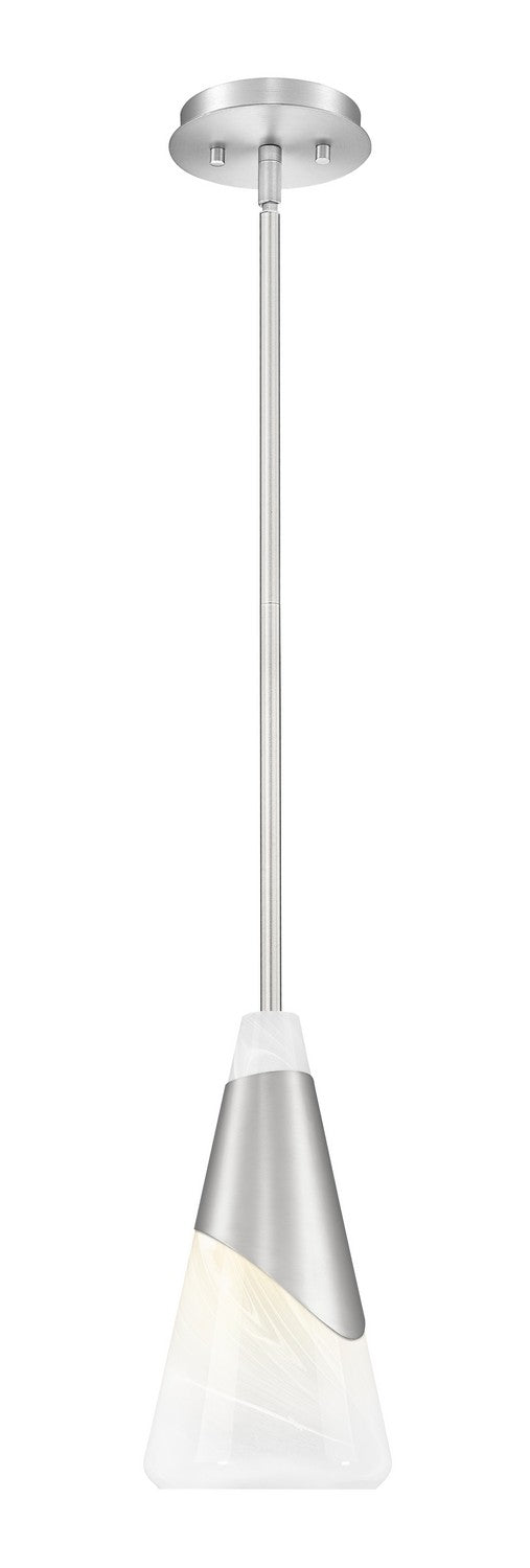 Z-Lite - 828P7-ROD-BN - One Light Pendant - Aimie - Brushed Nickel