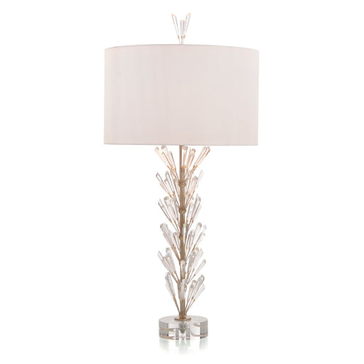 One Light Table Lamp Antiqued
