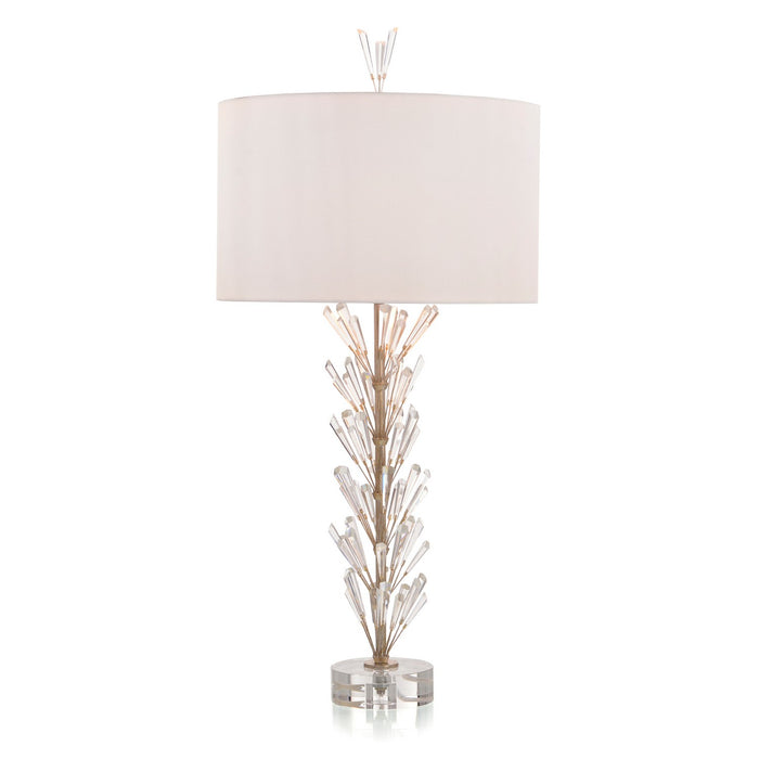 John Richard - JRL-10266 - One Light Table Lamp - Antiqued