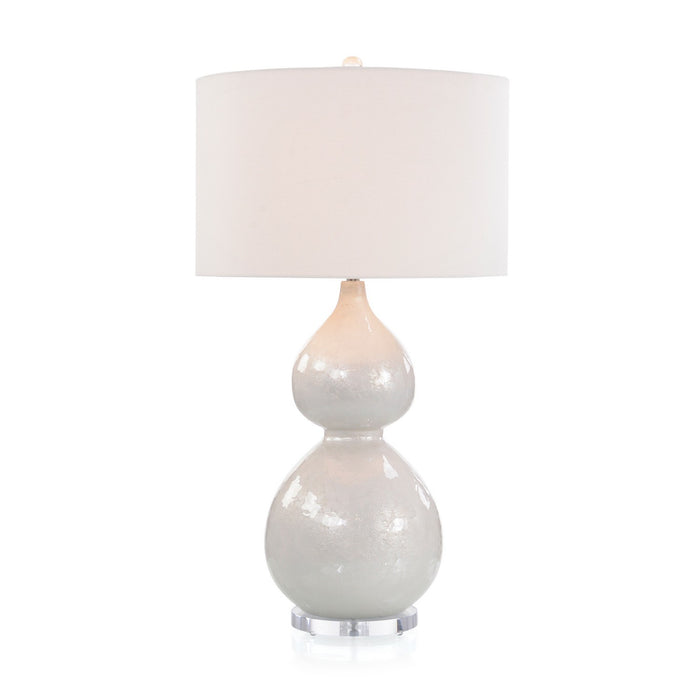 John Richard - JRL-10338 - One Light Table Lamp - Pearlized