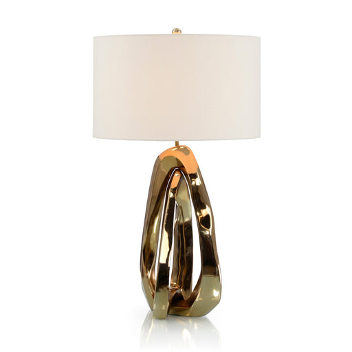 One Light Table Lamp Antiqued