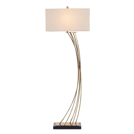 One Light Floor Lamp Antiqued