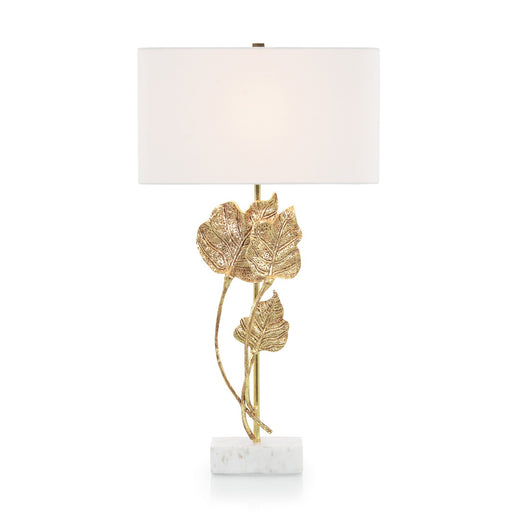 One Light Table Lamp Antiqued