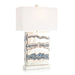 John Richard - JRL-10536 - One Light Table Lamp - Hand Painted