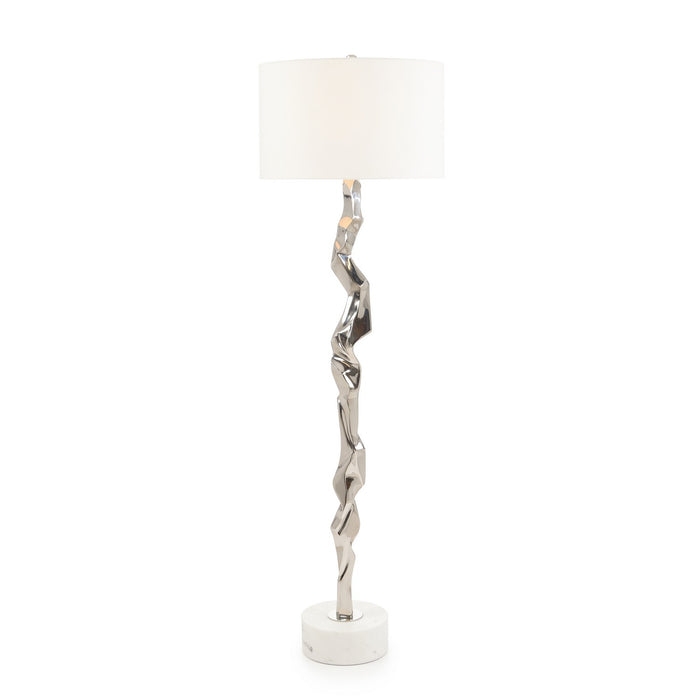 John Richard - JRL-10551 - One Light Floor Lamp - Polished