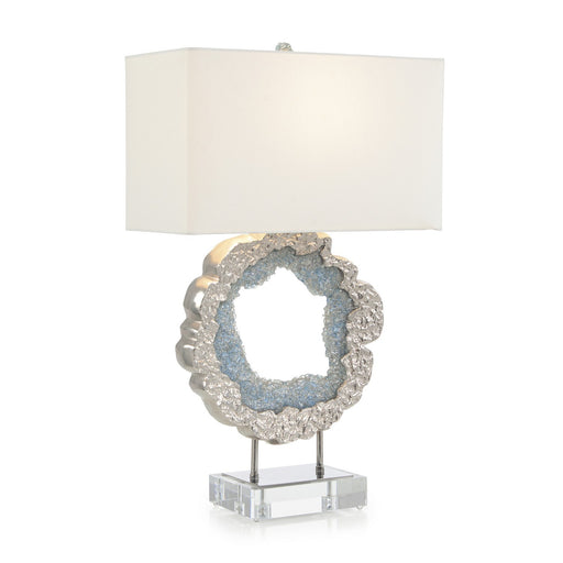 One Light Table Lamp Hammered