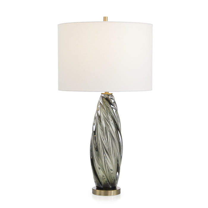 John Richard - JRL-10621 - One Light Table Lamp - Antiqued