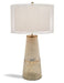 John Richard - JRL-10700 - One Light Table Lamp - Hand Carved
