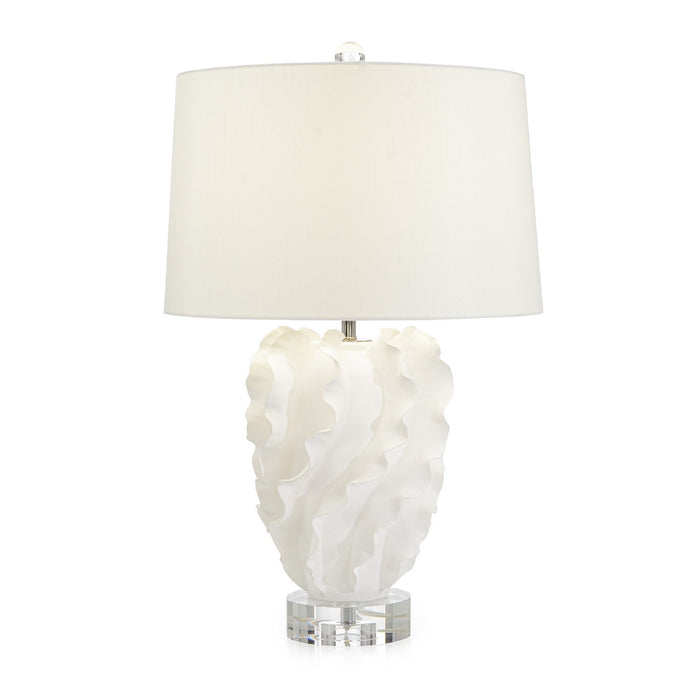 John Richard - JRL-10854 - One Light Table Lamp - Nickel