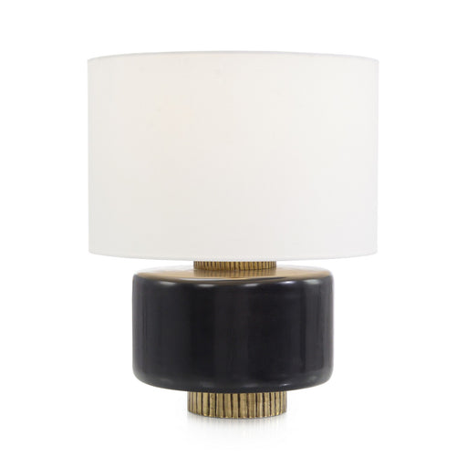 One Light Table Lamp Antiqued