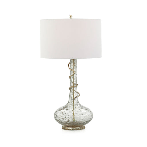 One Light Table Lamp Leaf, Gold