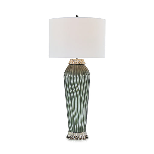 One Light Table Lamp Nickel