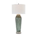 John Richard - JRL-11023 - One Light Table Lamp - Nickel