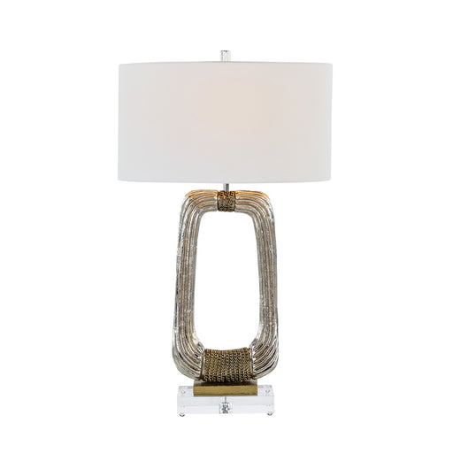 One Light Table Lamp Nickel
