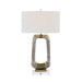 John Richard - JRL-11036 - One Light Table Lamp - Nickel