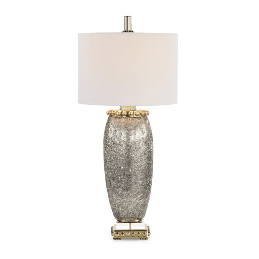 One Light Table Lamp Brass