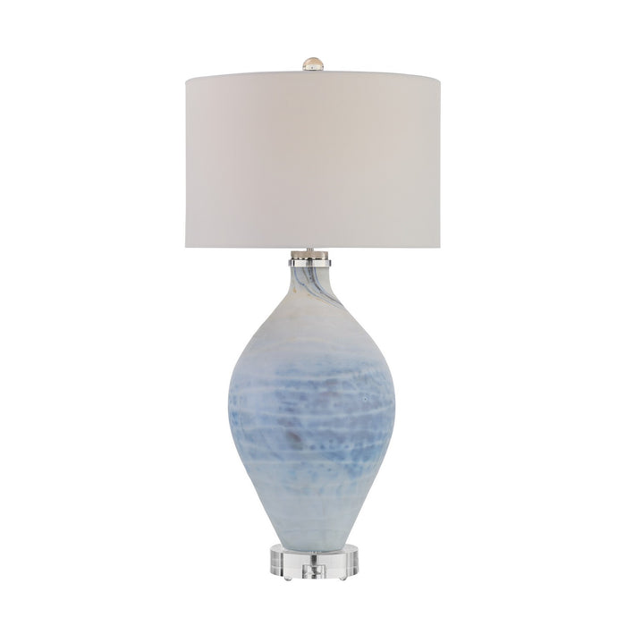 John Richard - JRL-11047 - One Light Table Lamp - Nickel