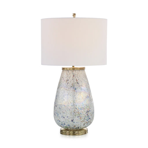 One Light Table Lamp Brass