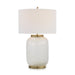 John Richard - JRL-11062 - One Light Table Lamp - Crackle