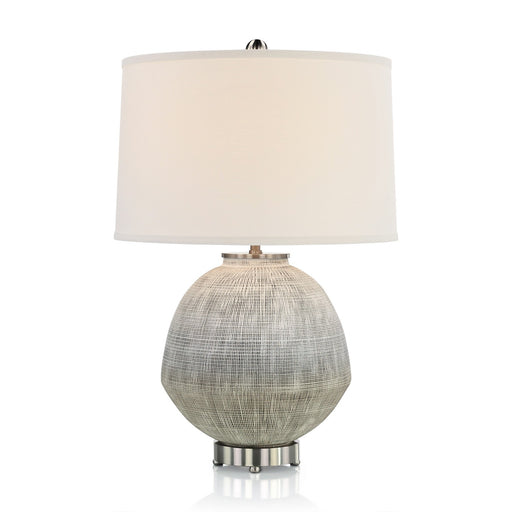 One Light Table Lamp Brushed