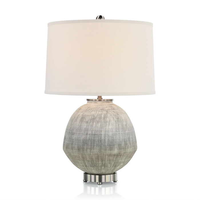 John Richard - JRL-11090 - One Light Table Lamp - Brushed