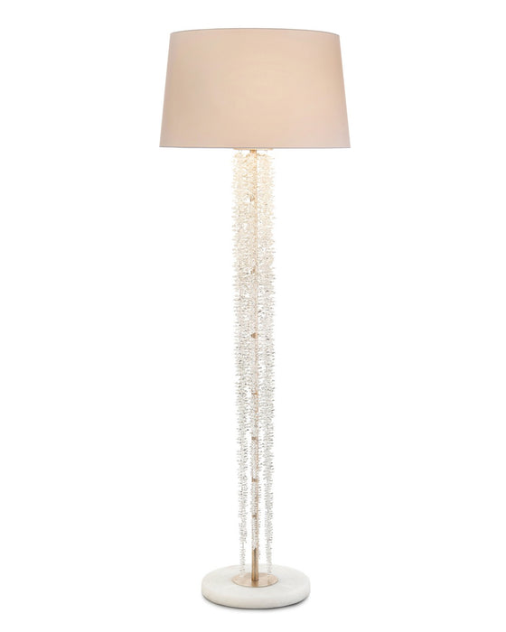 John Richard - JRL-9393 - One Light Floor Lamp - Antiqued