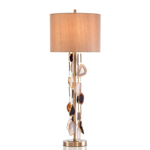 One Light Buffet Lamp Brushed