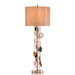 John Richard - JRL-9478 - One Light Buffet Lamp - Brushed