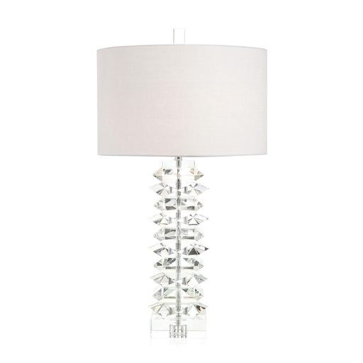 One Light Table Lamp Nickel