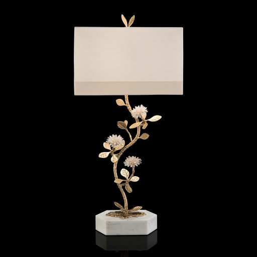 One Light Table Lamp Antiqued
