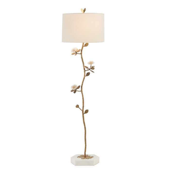 John Richard - JRL-9923 - One Light Floor Lamp - Antiqued