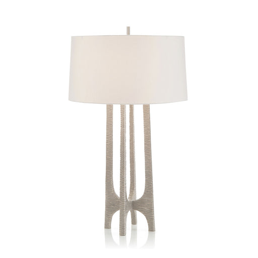 One Light Table Lamp Nickel