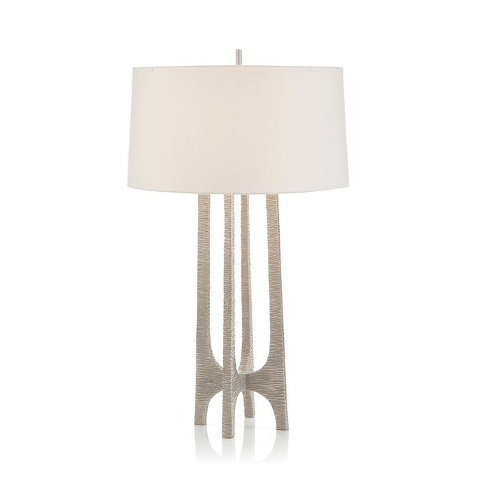 John Richard - JRL-9999 - One Light Table Lamp - Nickel
