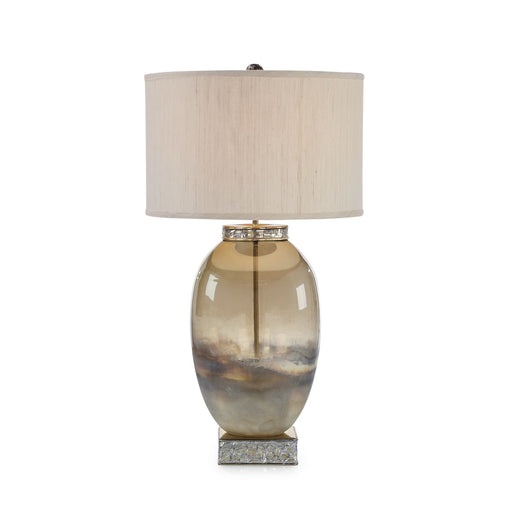 One Light Table Lamp Brass