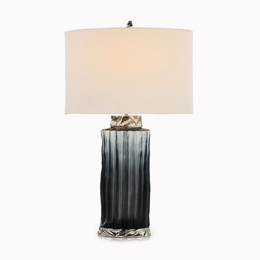 One Light Table Lamp Nickel