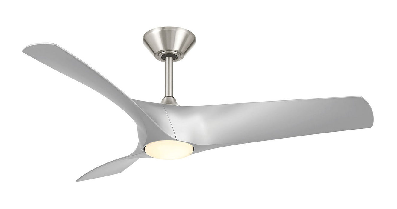 Modern Forms Fans - FR-W2006-52L-BN/SL - 52"Ceiling Fan - Zephyr - Brushed Nickel/Silver